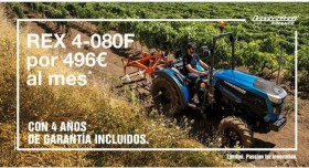 Nuevos tractores Fruteros Landini Rex 4 Euro 5